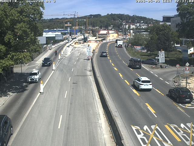 Archiv Foto Webcam B10 bei Ulm