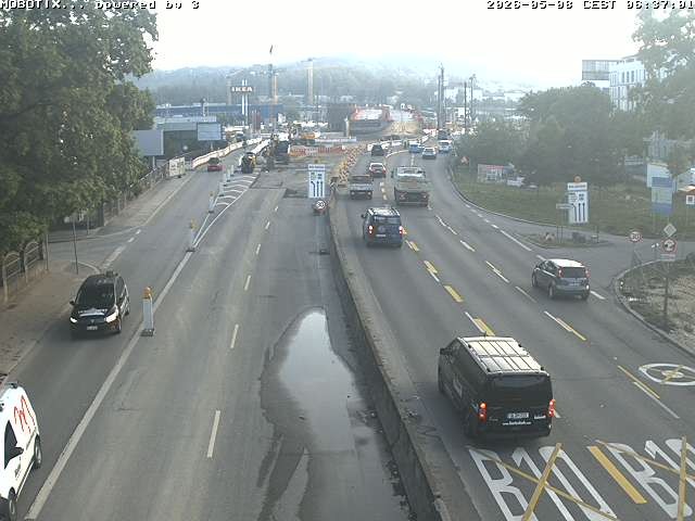 Archiv Foto Webcam B10 bei Ulm
