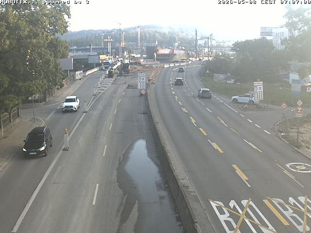 Archiv Foto Webcam B10 bei Ulm