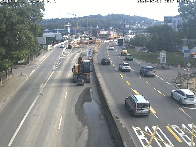 Archiv Foto Webcam B10 bei Ulm