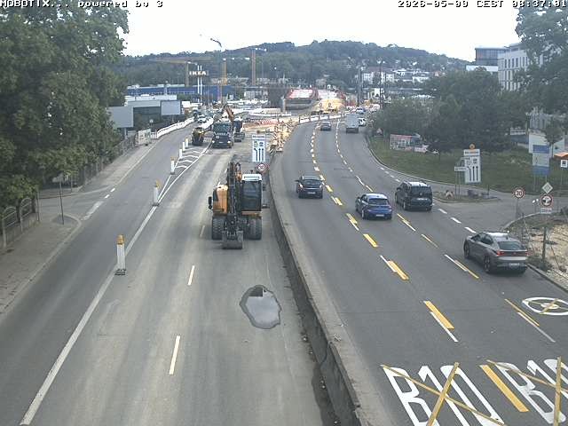 Archiv Foto Webcam B10 bei Ulm