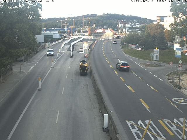 Archiv Foto Webcam B10 bei Ulm