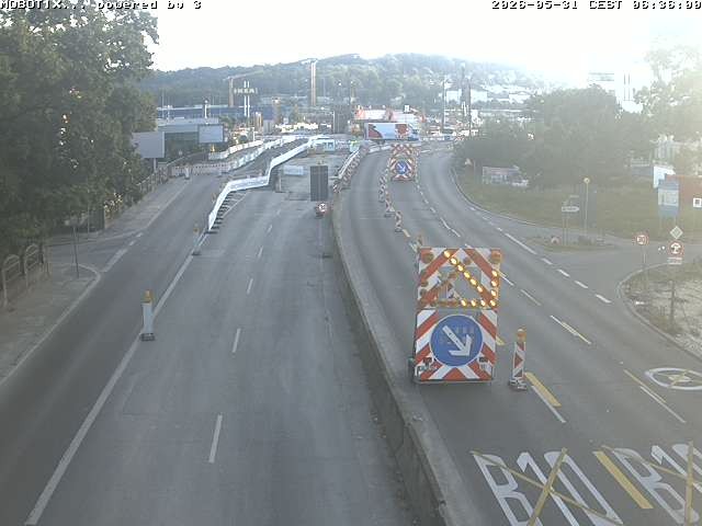Archiv Foto Webcam B10 bei Ulm