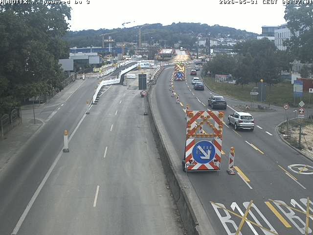 Archiv Foto Webcam B10 bei Ulm
