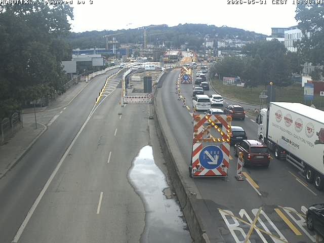 Archiv Foto Webcam B10 bei Ulm