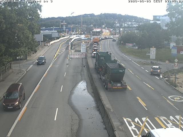Archiv Foto Webcam B10 bei Ulm