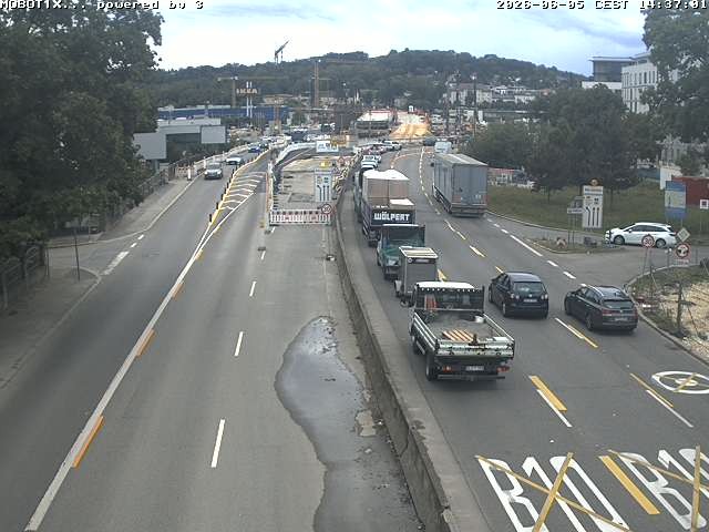 Archiv Foto Webcam B10 bei Ulm