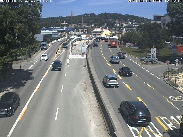 Archiv Foto Webcam B10 bei Ulm
