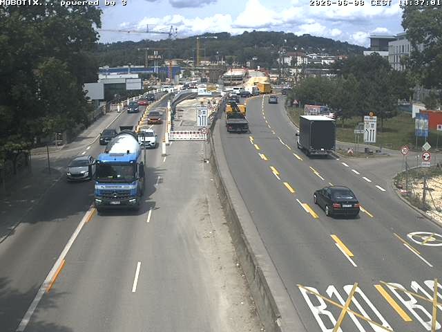 Archiv Foto Webcam B10 bei Ulm