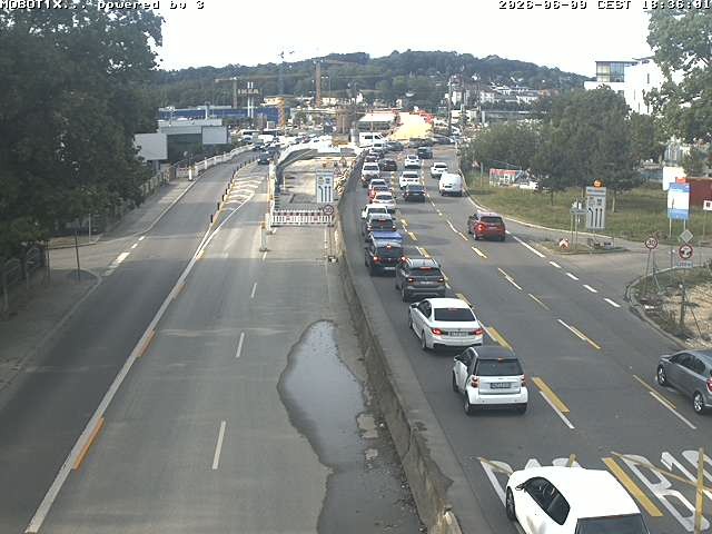 Archiv Foto Webcam B10 bei Ulm