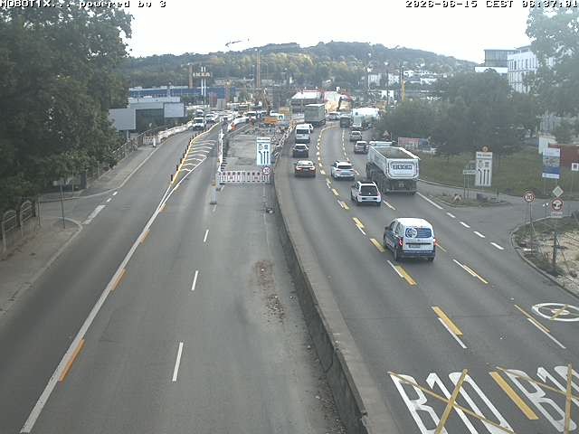 Archiv Foto Webcam B10 bei Ulm