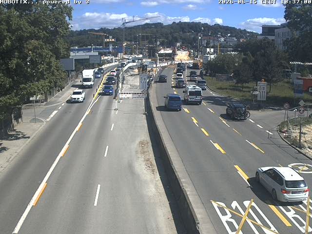 Archiv Foto Webcam B10 bei Ulm