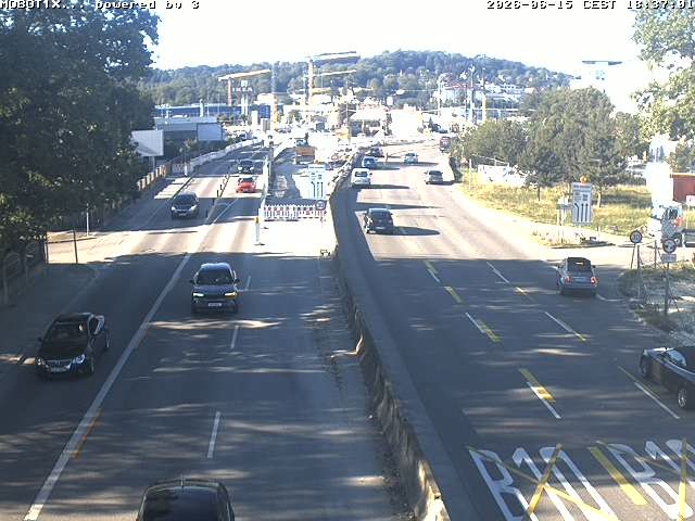 Archiv Foto Webcam B10 bei Ulm