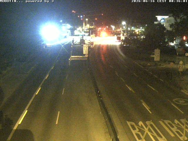 Archiv Foto Webcam B10 bei Ulm