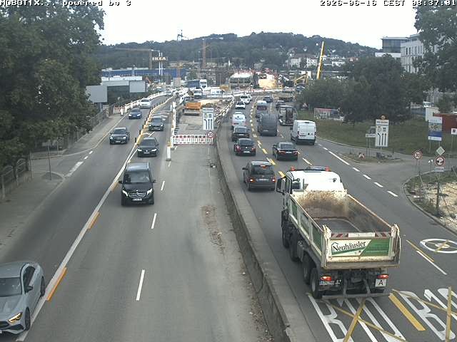 Archiv Foto Webcam B10 bei Ulm