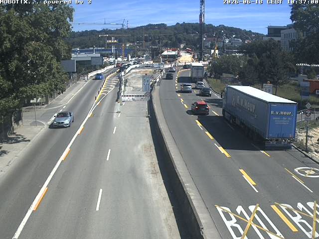 Archiv Foto Webcam B10 bei Ulm