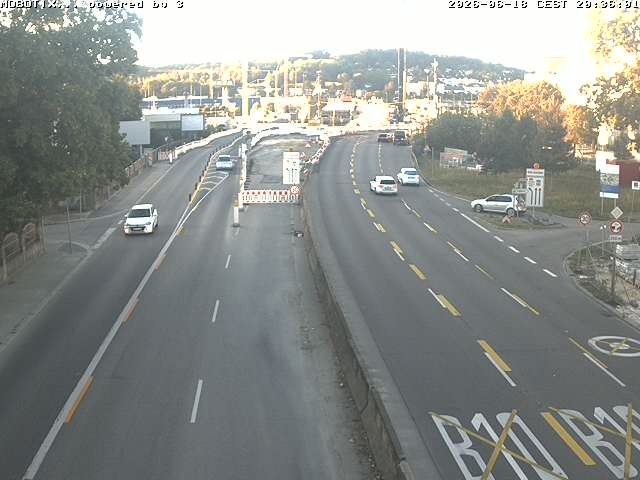 Archiv Foto Webcam B10 bei Ulm