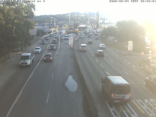 Archiv Foto Webcam B10 bei Ulm