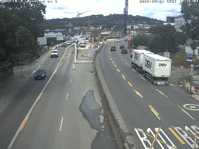 Archiv Foto Webcam B10 bei Ulm