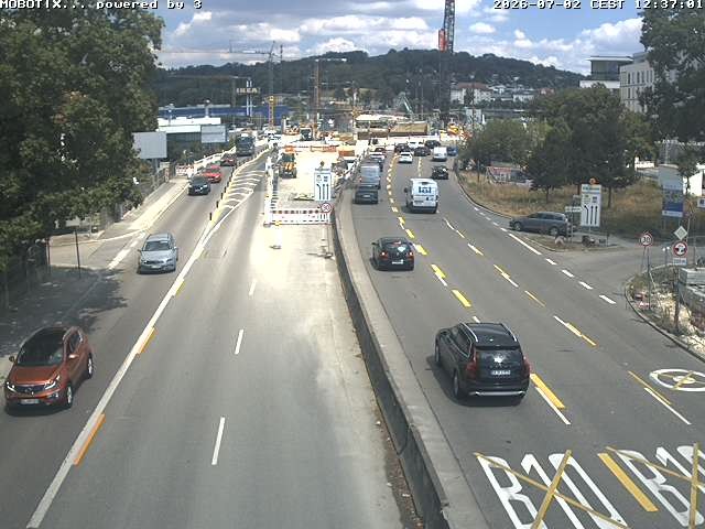 Archiv Foto Webcam B10 bei Ulm
