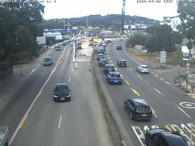 Archiv Foto Webcam B10 bei Ulm