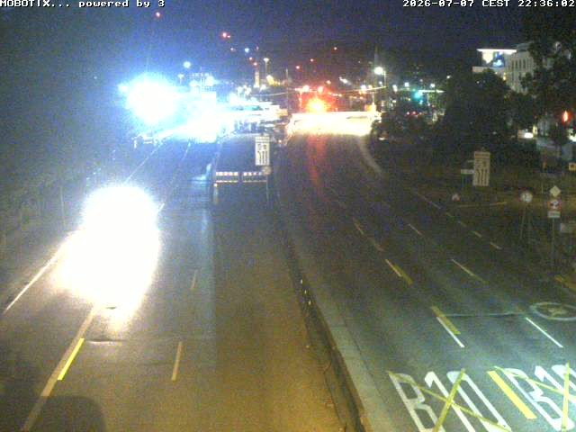 Archiv Foto Webcam B10 bei Ulm