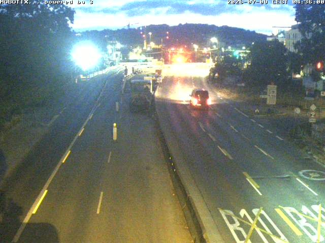 Archiv Foto Webcam B10 bei Ulm