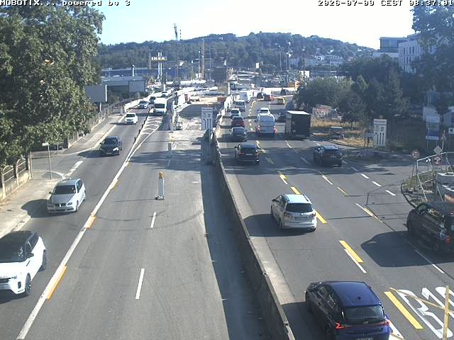 Archiv Foto Webcam B10 bei Ulm