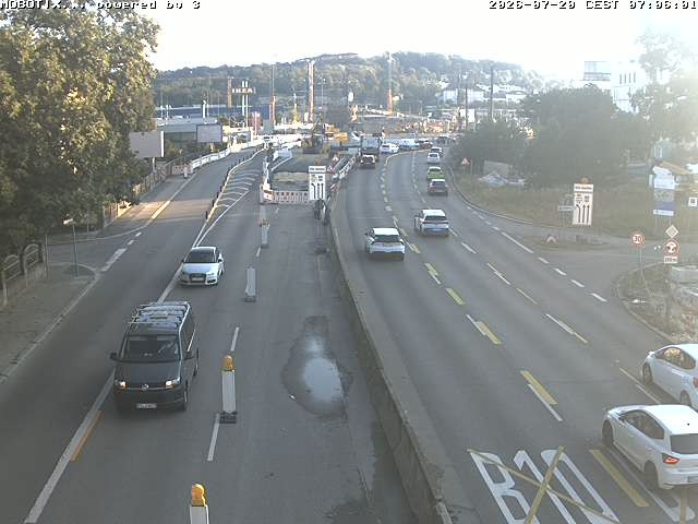 Archiv Foto Webcam B10 bei Ulm
