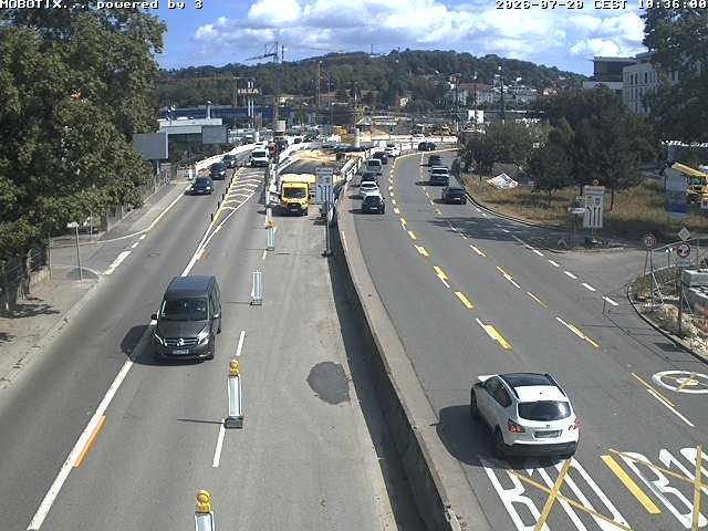 Archiv Foto Webcam B10 bei Ulm
