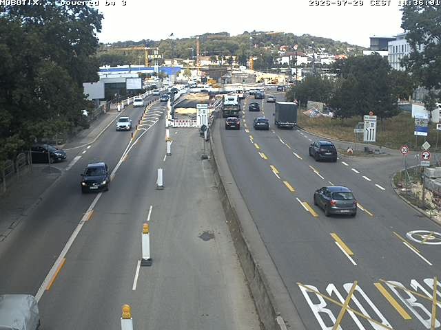 Archiv Foto Webcam B10 bei Ulm