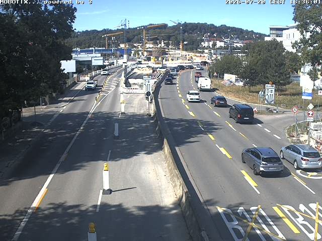 Archiv Foto Webcam B10 bei Ulm