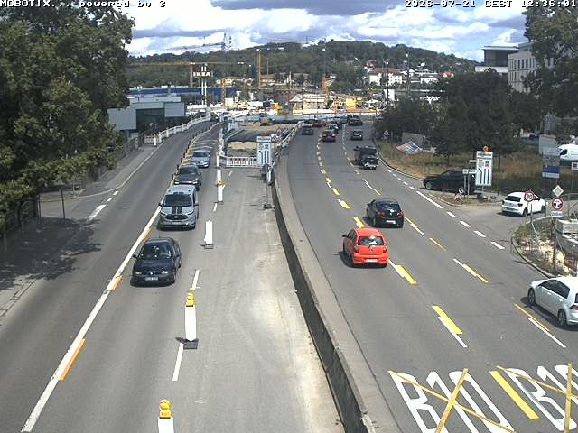 Archiv Foto Webcam B10 bei Ulm