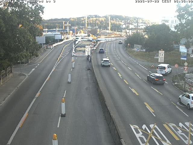 Archiv Foto Webcam B10 bei Ulm