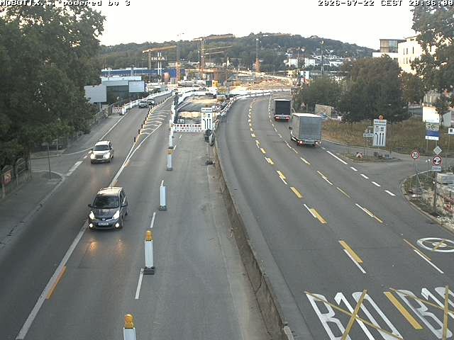 Archiv Foto Webcam B10 bei Ulm