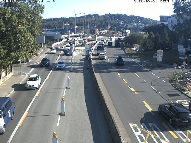 Archiv Foto Webcam B10 bei Ulm