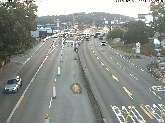 Archiv Foto Webcam B10 bei Ulm