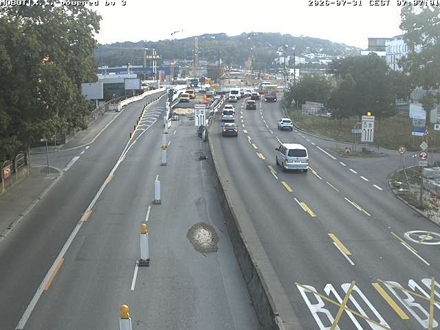 Archiv Foto Webcam B10 bei Ulm