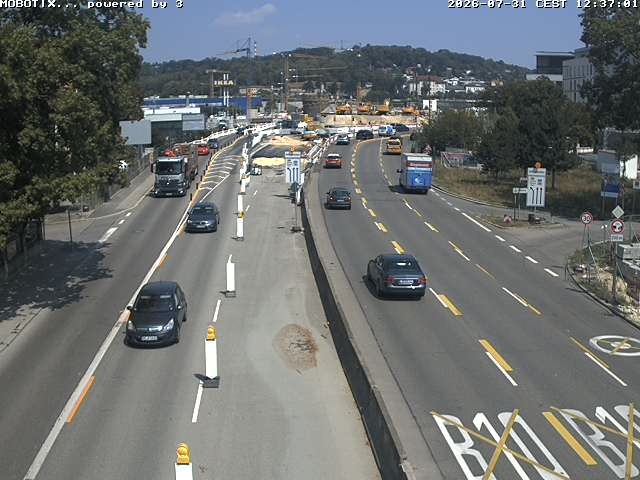 Archiv Foto Webcam B10 bei Ulm
