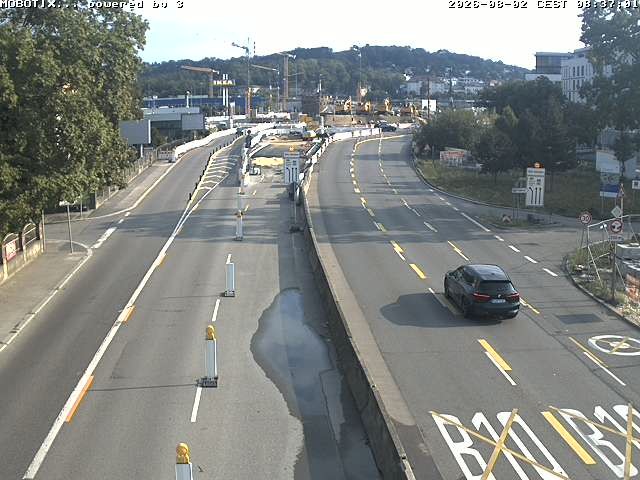 Archiv Foto Webcam B10 bei Ulm