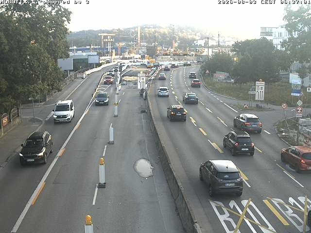 Archiv Foto Webcam B10 bei Ulm