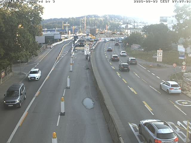 Archiv Foto Webcam B10 bei Ulm
