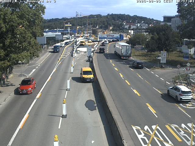 Archiv Foto Webcam B10 bei Ulm