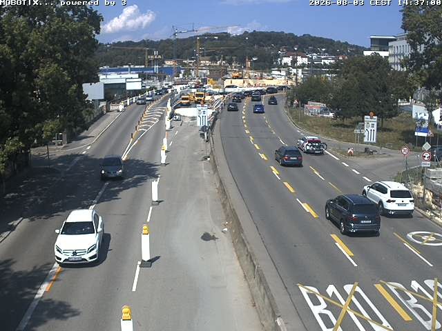 Archiv Foto Webcam B10 bei Ulm