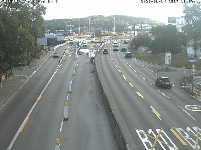 Archiv Foto Webcam B10 bei Ulm