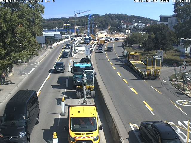 Archiv Foto Webcam B10 bei Ulm