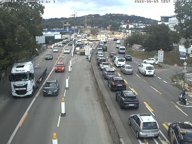 Archiv Foto Webcam B10 bei Ulm