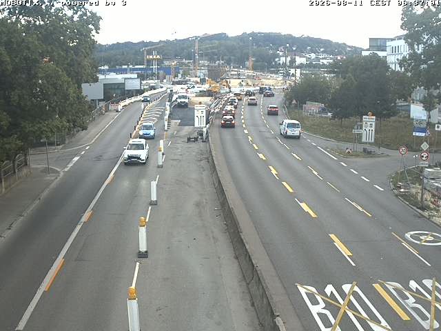 Archiv Foto Webcam B10 bei Ulm