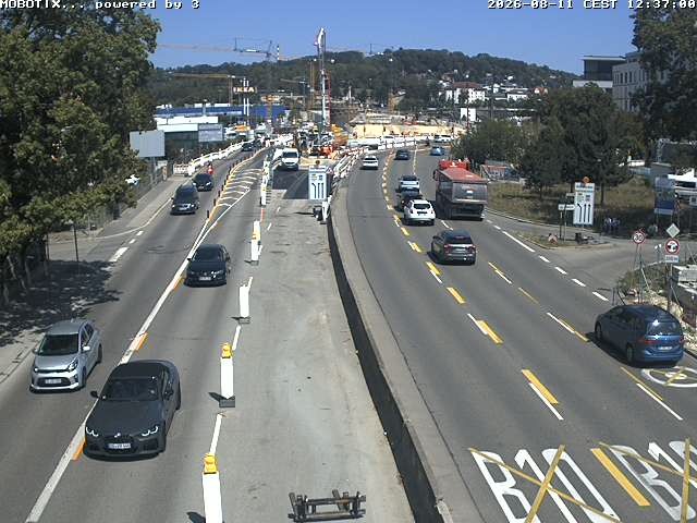 Archiv Foto Webcam B10 bei Ulm