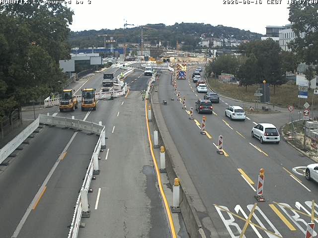Archiv Foto Webcam B10 bei Ulm